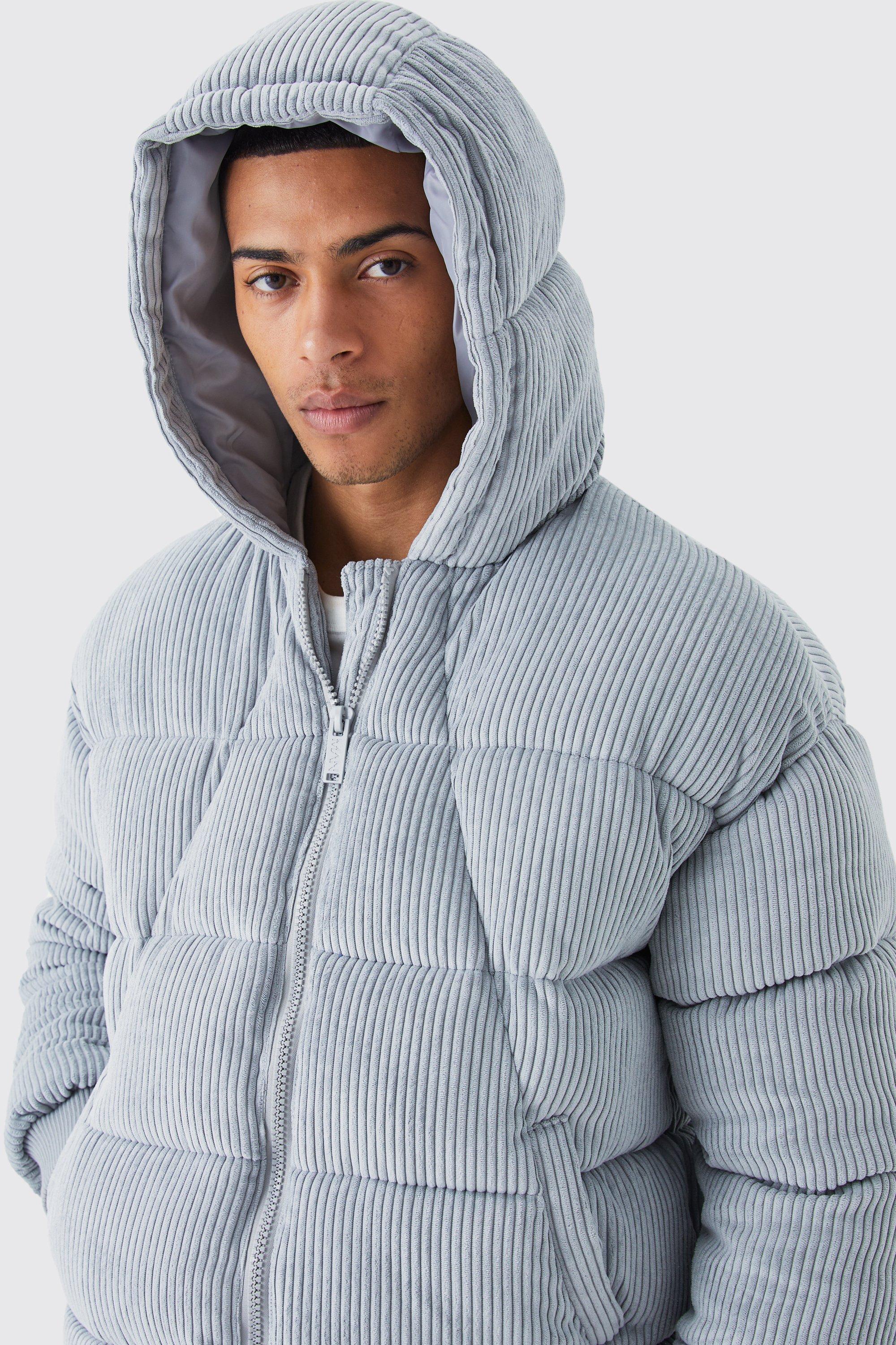 Light grey hotsell puffer jacket mens